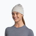 Czapka zimowa BUFF Heavyweight Merino Wool solid cloud 4