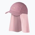 Czapka z daszkiem dziecięca BUFF Desert Kids Solid orchid