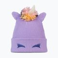 Czapka zimowa dziecięca BUFF Knitted Fun unicorn grape ice