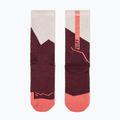 Skarpety BUFF Midweight Crew wine 3