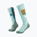 Skarpety BUFF Merino Heavyweight Over The Calf sea green