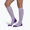 Skarpety BUFF Merino Heavyweight Over The Calf lilac ice 3