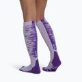 Skarpety BUFF Merino Heavyweight Over The Calf lilac ice 4