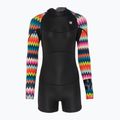 Pianka do pływania damska Hurley Advant 2 mm Shorty Springsuit chevron