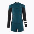 Pianka do pływania damska Hurley Advant Shorty Texture 2/2 mm Springsuit black/skyblue