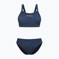 Strój pływacki dwuczęściowy damski Orca Core Bikini deep blue print