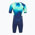 Kombinezon triathlonowy męski Orca Athlex Aero Race Suit green print 2