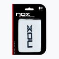 Frotki na nadgarstek NOX Wristband with Logo 2 szt. white/blue