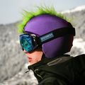 Nakładka na kask Coolcasc Green Mohican 7