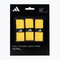 Owijki do rakiet do padla adidas Padel Overgrip Set 3 szt. yellow 3