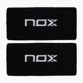 Frotki na nadgarstek NOX Wristband with Logo 2 szt. black/white