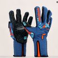 Rękawice bramkarskie Reusch Attrakt Fusion Strapless AdaptiveFlex true blue/schocking orange/black 10