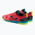 Buty piłkarskie męskie Joma Tactico IN coral/turquoise 3