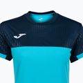 Koszulka tenisowa damska Joma Montreal W fluor turquoise/navy 8
