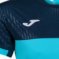 Koszulka tenisowa damska Joma Montreal W fluor turquoise/navy 9
