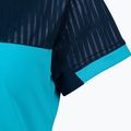 Koszulka tenisowa damska Joma Montreal W fluor turquoise/navy 10