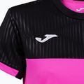 Koszulka tenisowa damska Joma Montreal W fluor pink/black 8