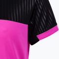 Koszulka tenisowa damska Joma Montreal W fluor pink/black 9