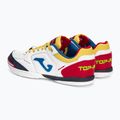 Buty piłkarskie męskie Joma Top Flex IN white/red 3
