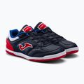 Buty piłkarskie dziecięce Joma Top Flex IN navy/red 3