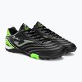 Buty piłkarskie męskie Joma Aguila TF black/green fluor 4