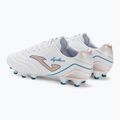 Buty piłkarskie męskie Joma Aguila FG white/gold 3