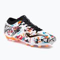 Buty piłkarskie męskie Joma Evolution FG white/black/orange