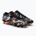 Buty piłkarskie męskie Joma Evolution FG black/white/red 4