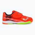 Buty piłkarskie dziecięce Joma Super Copa IN coral/green fluor 2