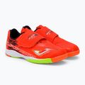 Buty piłkarskie dziecięce Joma Super Copa IN coral/green fluor 4