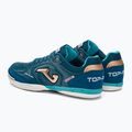 Buty piłkarskie męskie Joma Top Flex IN petroleum/gold 3