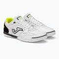 Buty piłkarskie męskie Joma Top Flex IN white/black 4