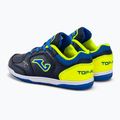 Buty piłkarskie dziecięce Joma Top Flex IN navy/yellow 3
