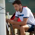 Koszulka tenisowa męska Joma Court white/royal 4