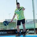 Koszulka tenisowa męska Joma Court lime/black 9