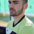 Koszulka tenisowa męska Joma Court lime/black 13