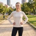 Bluza do biegania damska Joma R-Nature beige 11