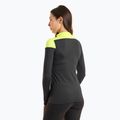 Bluza do biegania damska Joma Elite X black/fluor yellow 2