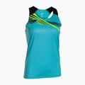 Koszulka do biegania damska Joma Elite X fluor turquoise/black