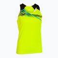 Tank top do biegania damski Joma Elite X fluor yellow/black