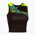 Top do biegania damski Joma Elite X black/fluor yellow