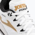 Buty do tenisa damskie Joma Point P white/gold 8