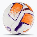 Piłka do piłki nożnej Joma Dali II white/fluor orange/purple rozmiar 5 2