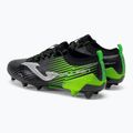 Buty piłkarskie męskie Joma Propulsion Cup FG black/green fluor 3