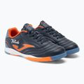 Buty piłkarskie dziecięce Joma Toledo Jr IN navy/orange 4