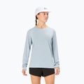 Longsleeve do biegania damski NNormal Merino blue