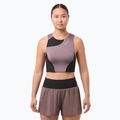 Top do biegania damski NNormal Trail Cropped Top purple 2