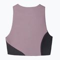 Top do biegania damski NNormal Trail Cropped Top purple 7