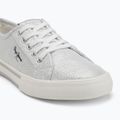 Buty damskie Pepe Jeans Brady Party silver 5