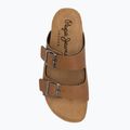 Klapki damskie Pepe Jeans Oban Classic 1 brown 5